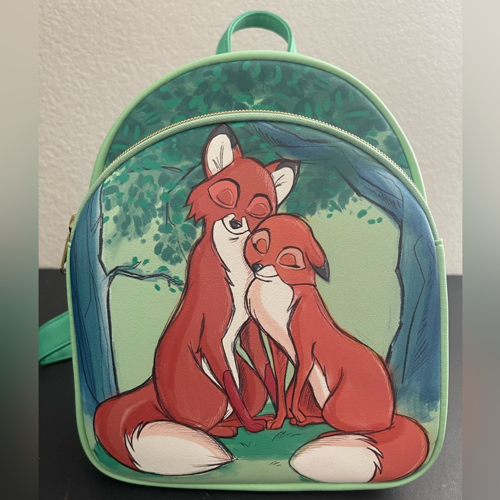 Disney Loungefly The Fox and The Hound Mini Backpack - Picture 1 of 8
